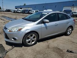 Salvage cars for sale at Woodhaven, MI auction: 2014 Ford Focus SE