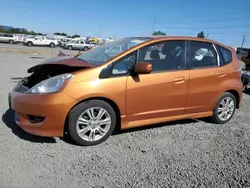 Salvage cars for sale at Eugene, OR auction: 2011 Honda FIT Sport
