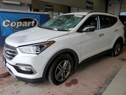 Salvage cars for sale at Angola, NY auction: 2018 Hyundai Santa FE Sport