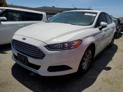 Salvage cars for sale at Martinez, CA auction: 2015 Ford Fusion S