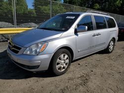 Salvage cars for sale at Waldorf, MD auction: 2007 Hyundai Entourage GLS