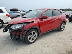 Salvage cars for sale at San Antonio, TX auction: 2017 Honda HR-V EX