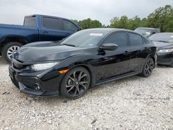 Salvage cars for sale from Copart Houston, TX: 2018 Honda Civic Sport Touring