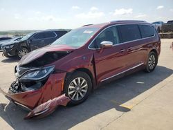 Salvage cars for sale at auction: 2020 Chrysler Pacifica Hybrid Limited