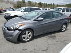 Salvage cars for sale at Exeter, RI auction: 2013 Hyundai Elantra GLS