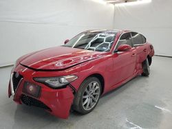 Salvage cars for sale from Copart Houston, TX: 2020 Alfa Romeo Giulia