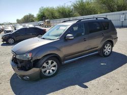 Salvage cars for sale at Las Vegas, NV auction: 2011 Mitsubishi Outlander SE