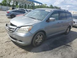 Salvage cars for sale at Spartanburg, SC auction: 2007 Honda Odyssey EXL