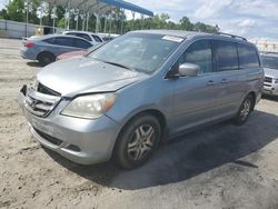 Honda salvage cars for sale: 2007 Honda Odyssey EXL