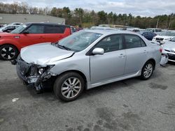Salvage cars for sale at Exeter, RI auction: 2009 Toyota Corolla Base