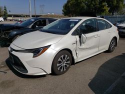 Carros salvage a la venta en subasta: 2021 Toyota Corolla LE