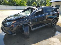 Salvage cars for sale at Savannah, GA auction: 2017 Toyota Rav4 SE