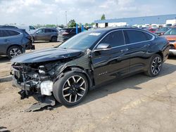 Salvage cars for sale from Copart Woodhaven, MI: 2016 Chevrolet Impala LTZ