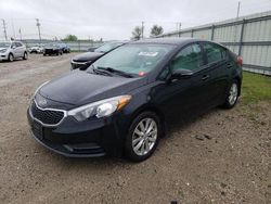 Salvage cars for sale from Copart Chicago Heights, IL: 2016 KIA Forte LX