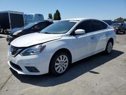 Salvage cars for sale at Hayward, CA auction: 2016 Nissan Sentra S