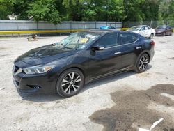 Salvage cars for sale at Greenwell Springs, LA auction: 2018 Nissan Maxima 3.5S