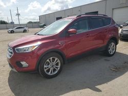 Salvage cars for sale at Jacksonville, FL auction: 2017 Ford Escape SE