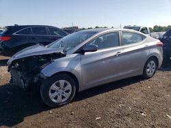 Salvage cars for sale at Columbus, OH auction: 2016 Hyundai Elantra SE