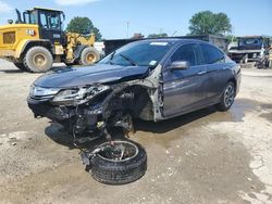 Salvage cars for sale at Shreveport, LA auction: 2016 Honda Accord EX
