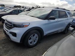 Salvage cars for sale at San Martin, CA auction: 2021 Ford Explorer XLT