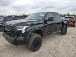 Salvage cars for sale from Copart Houston, TX: 2022 Toyota Tundra Crewmax SR