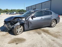 Salvage cars for sale at Apopka, FL auction: 2010 Infiniti G37
