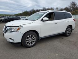 Salvage cars for sale at Brookhaven, NY auction: 2015 Nissan Pathfinder S