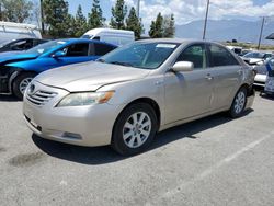 Salvage cars for sale from Copart Rancho Cucamonga, CA: 2007 Toyota Camry Hybrid