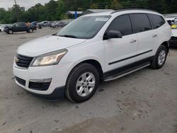 Salvage cars for sale at Gaston, SC auction: 2017 Chevrolet Traverse LS