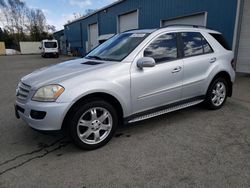 Salvage cars for sale at Anchorage, AK auction: 2007 Mercedes-Benz ML 350