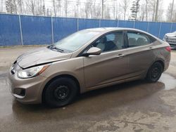 Salvage cars for sale from Copart Moncton, NB: 2012 Hyundai Accent GLS