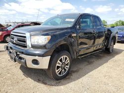 Salvage cars for sale at Elgin, IL auction: 2012 Toyota Tundra Double Cab SR5