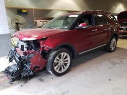 Ford Explorer Limited salvage cars for sale: 2018 Ford Explorer Limited