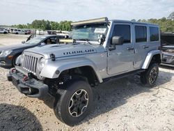 Salvage cars for sale at Houston, TX auction: 2013 Jeep Wrangler Unlimited Rubicon