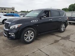 Salvage cars for sale at Wilmer, TX auction: 2016 Infiniti QX80