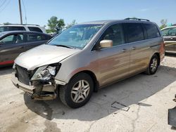 Salvage cars for sale from Copart Pekin, IL: 2006 Honda Odyssey EXL