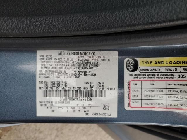 2012 Ford Fusion SE