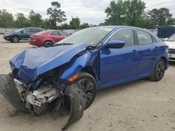 Salvage cars for sale from Copart Hampton, VA: 2017 Honda Civic EX