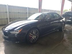 Salvage cars for sale from Copart Homestead, FL: 2017 Maserati Ghibli Luxury