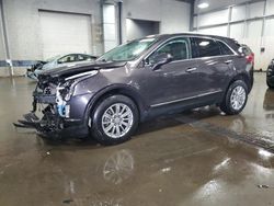 Salvage cars for sale at Ham Lake, MN auction: 2017 Cadillac XT5 Luxury