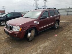 Vehiculos salvage en venta de Copart Elgin, IL: 2007 Jeep Grand Cherokee Limited