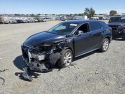 Salvage cars for sale at Antelope, CA auction: 2017 Lexus RX 350 Base