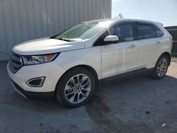 Ford Edge Titanium salvage cars for sale: 2018 Ford Edge Titanium