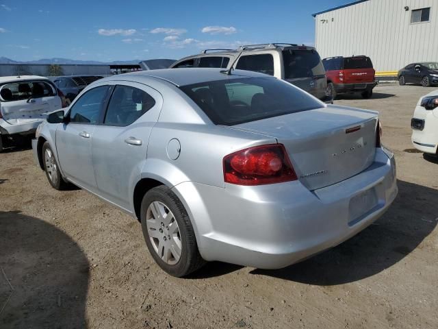 2012 Dodge Avenger SE