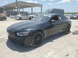 Salvage cars for sale at West Palm Beach, FL auction: 2021 Mercedes-Benz AMG GT 53