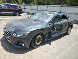 Salvage cars for sale from Copart Savannah, GA: 2018 Audi A5 Prestige