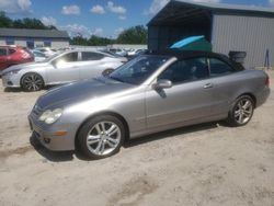 Salvage cars for sale at Midway, FL auction: 2007 Mercedes-Benz CLK 350