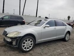 Salvage cars for sale at Van Nuys, CA auction: 2007 Mercedes-Benz S 550