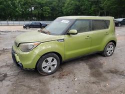 Salvage cars for sale from Copart Austell, GA: 2015 KIA Soul