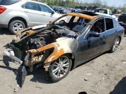 Salvage cars for sale at Marlboro, NY auction: 2007 Infiniti G35